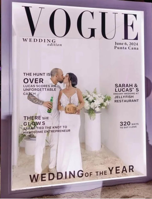 Luxury Magazine Photo Booth Rental
